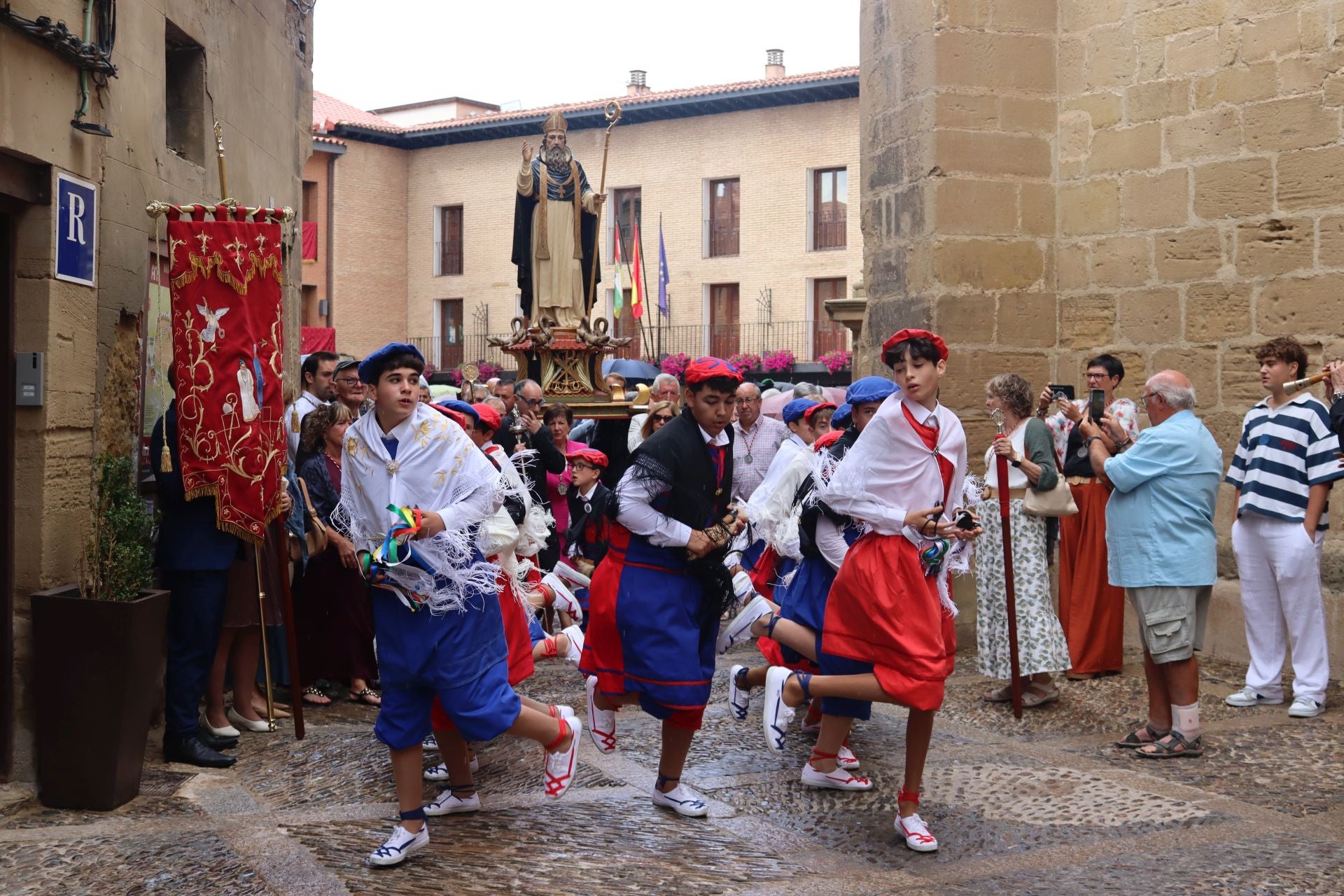 Procesión de San Jerónimo Hermosilla en Santo Domingo de la Calzada