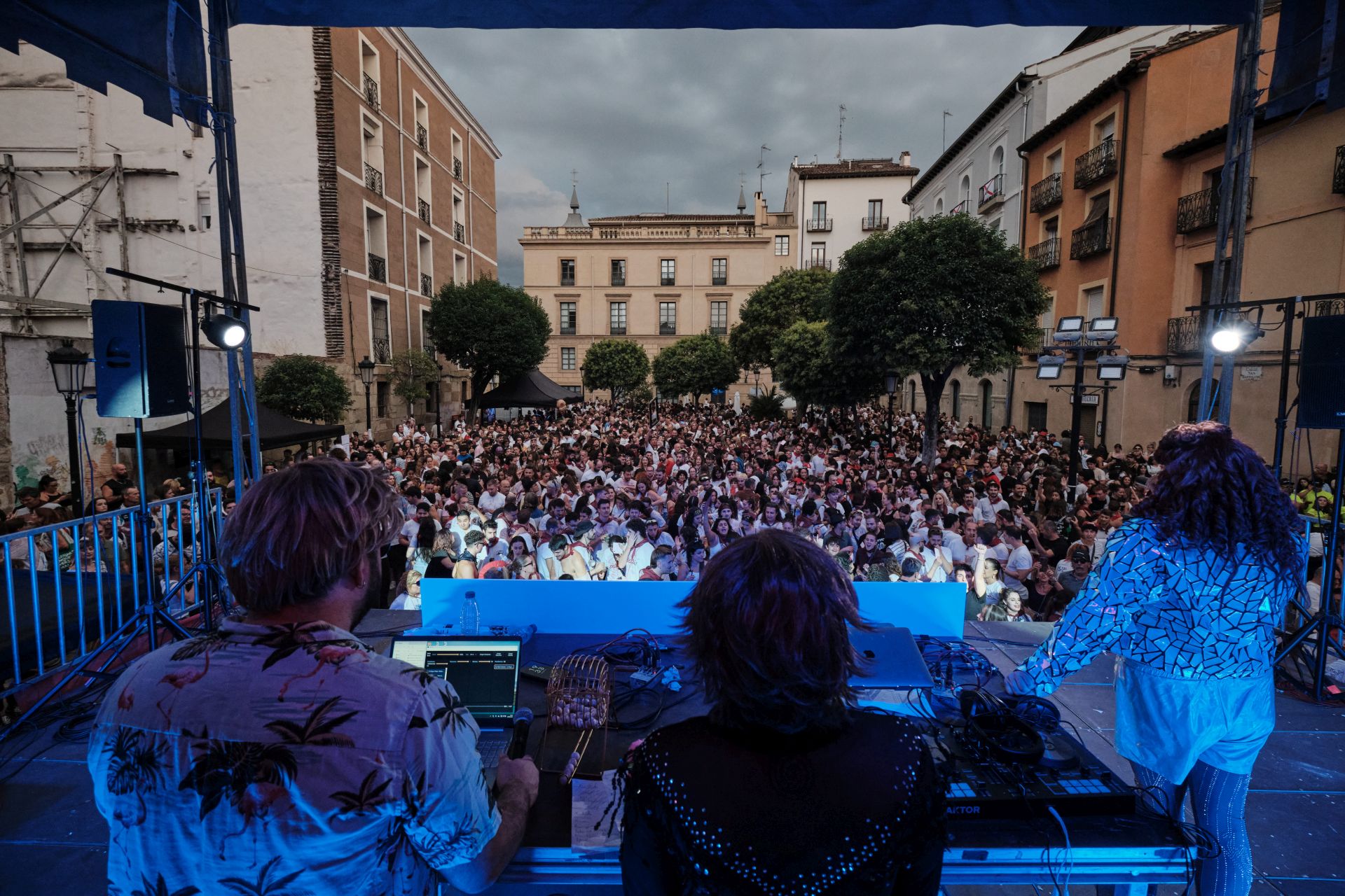 En la discoteca de la Morrete Party