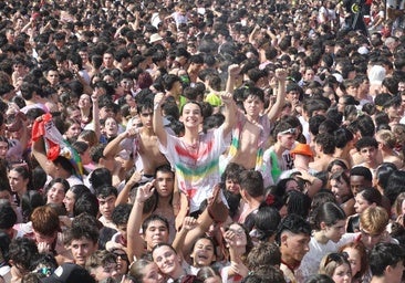 Fotos: así se ha vivido el cohete de San Mateo