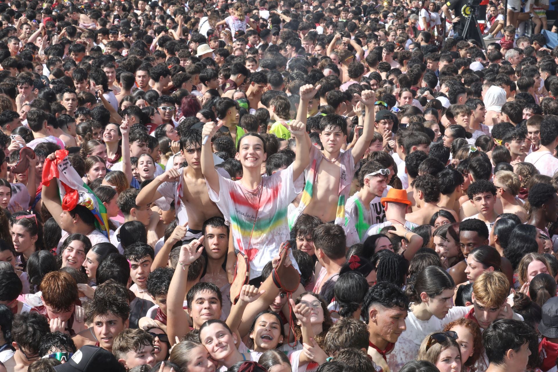Así se ha vivido el cohete de San Mateo