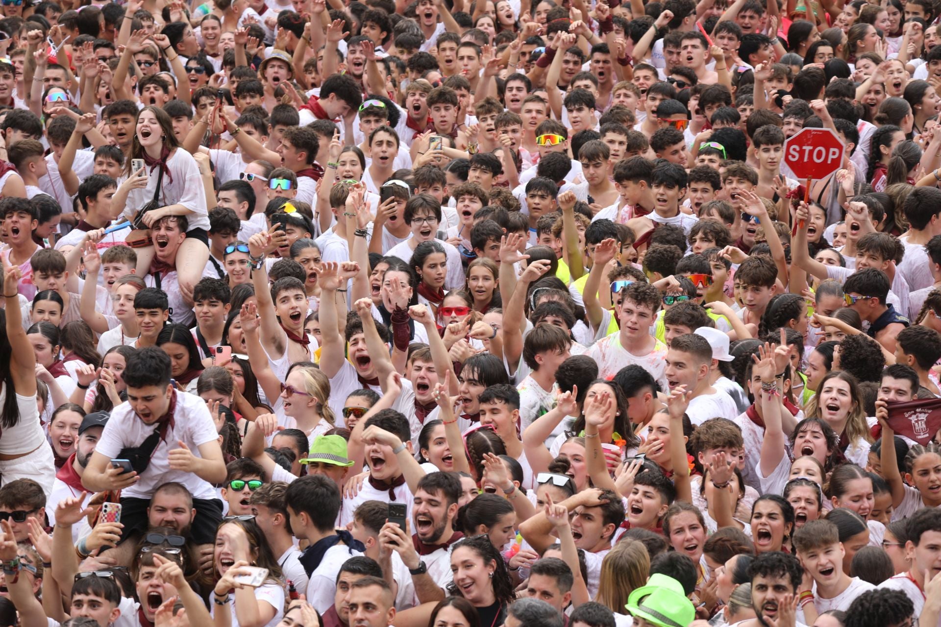 Así se ha vivido el cohete de San Mateo