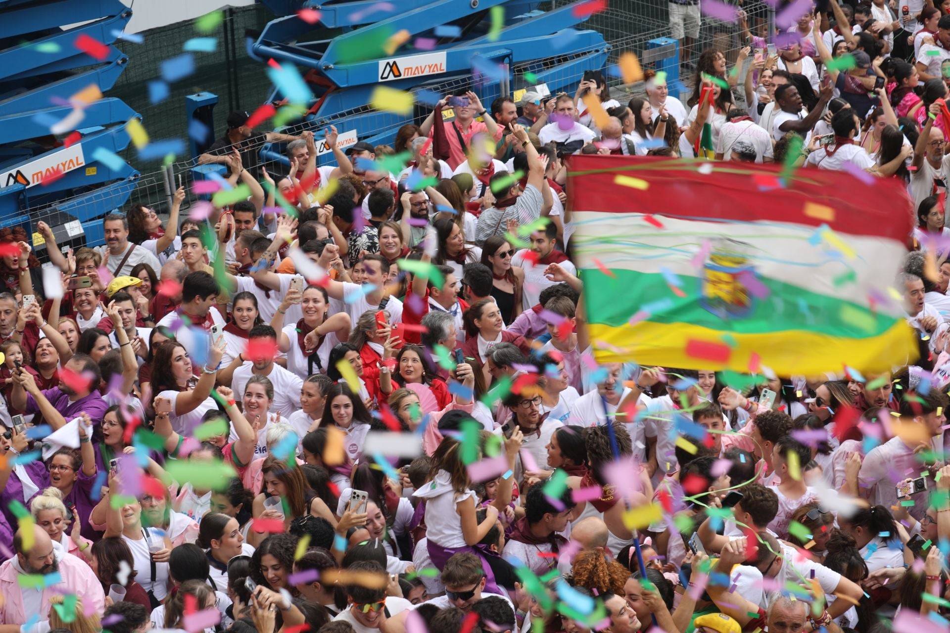 Así se ha vivido el cohete de San Mateo