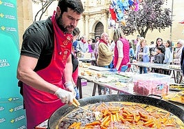 Degustación del HogarNavarro, en Portales.