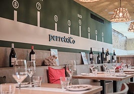 Imagen del salón de PerretxiCo en la calle Portales.