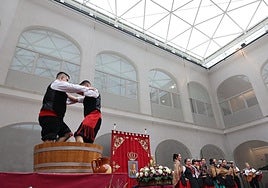 Pisado de la Uva en el Sagasta.