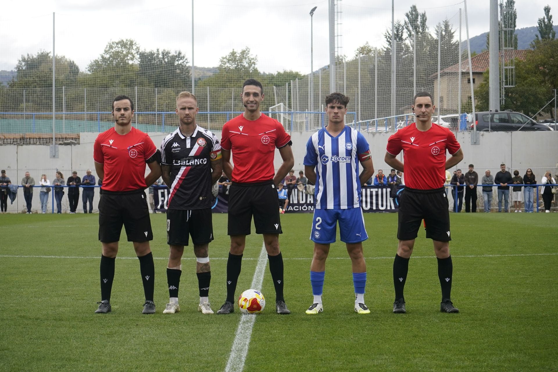 El partido del Alavés B-SD Logroñés