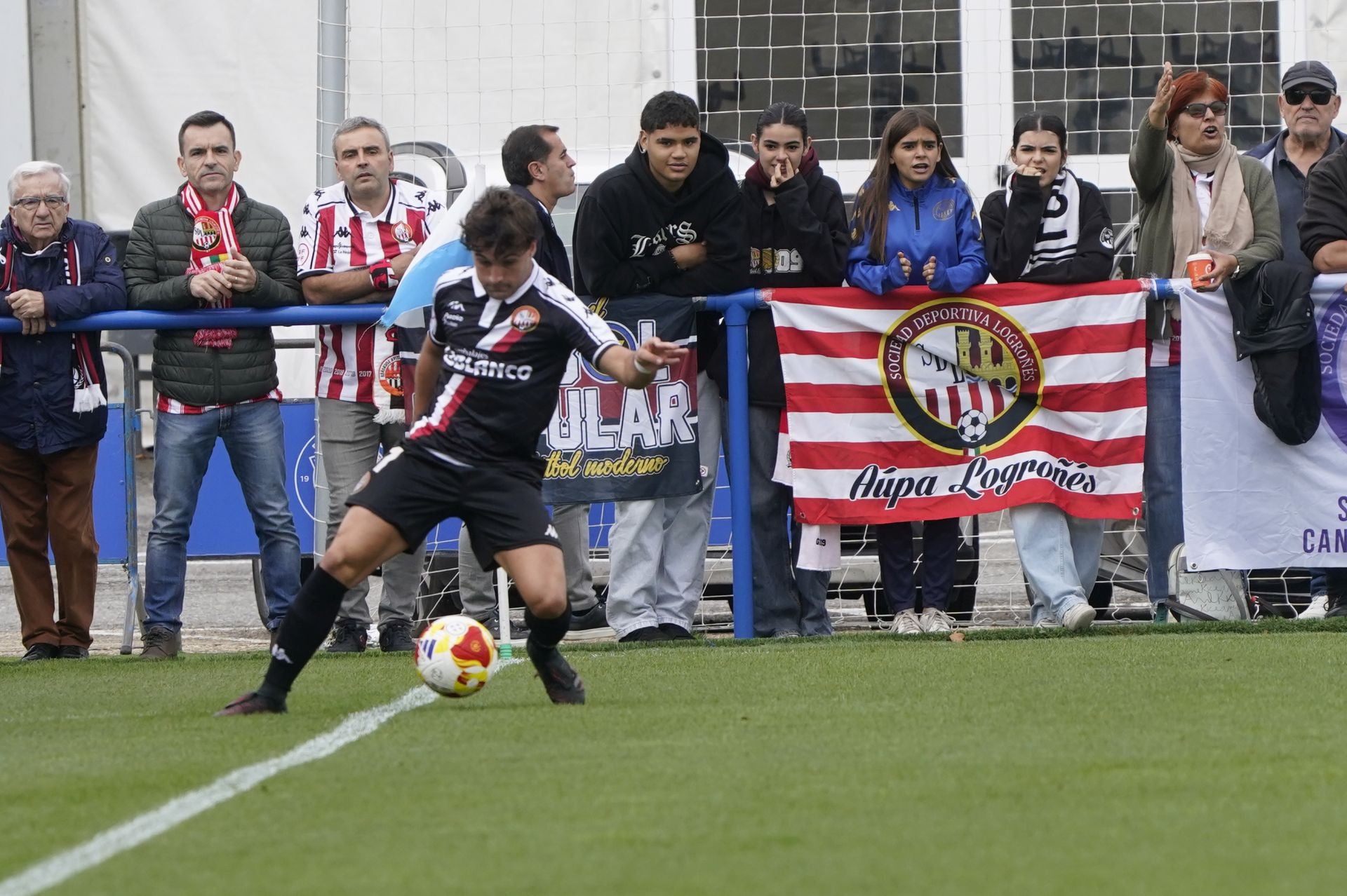 El partido del Alavés B-SD Logroñés
