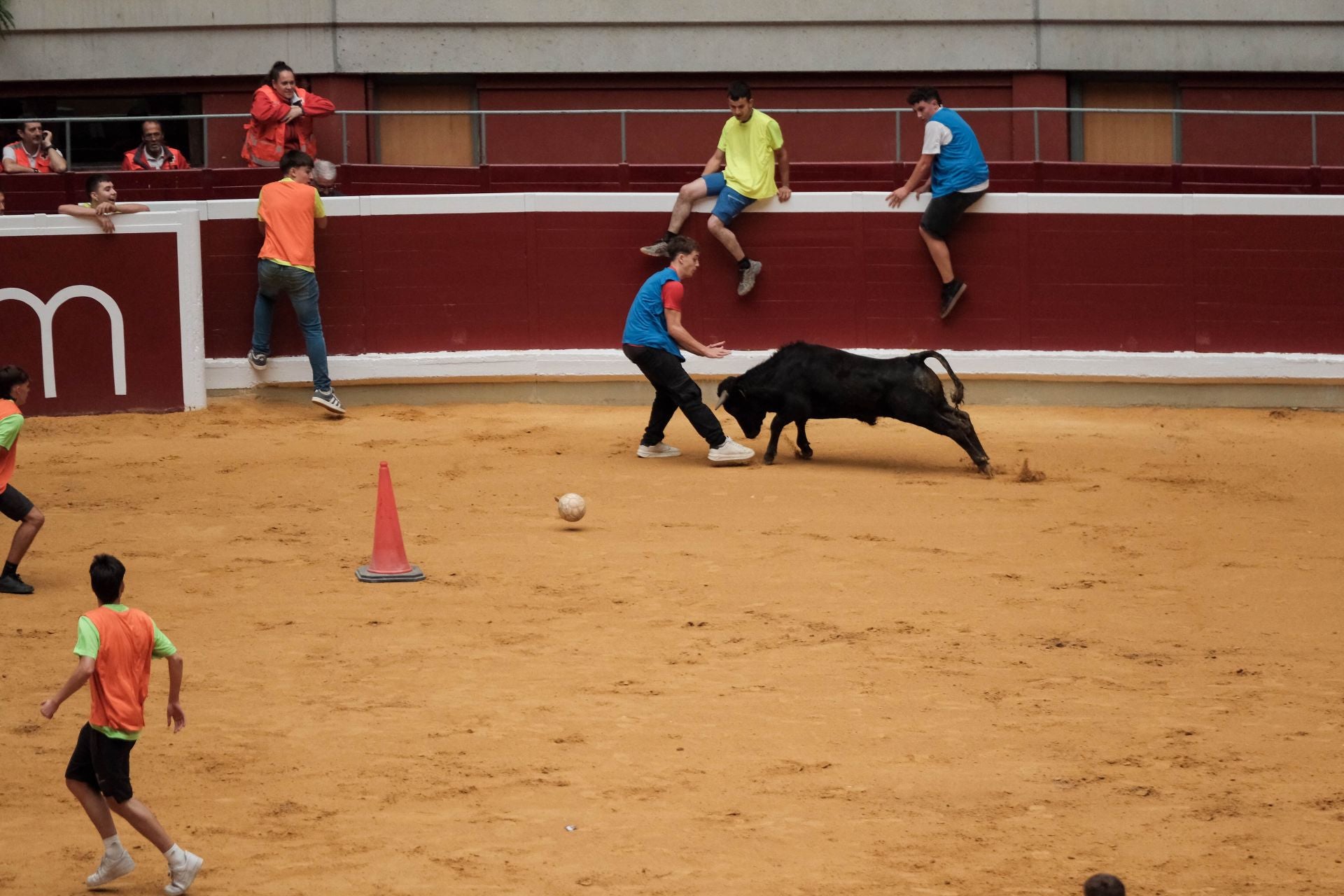Las imágenes de las primeras vaquillas