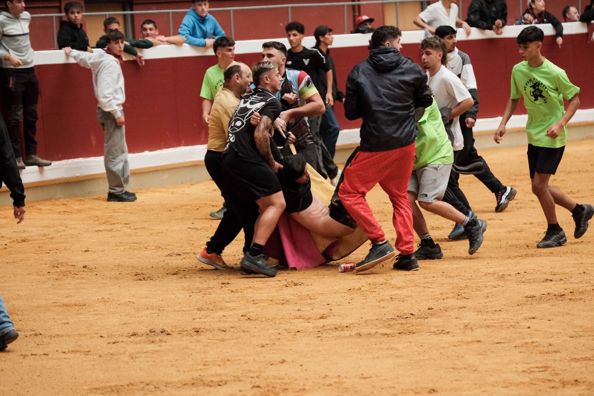 Las imágenes de las primeras vaquillas