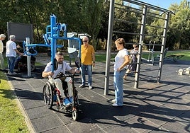 El área de Deportes ha trabajado esta instalación de la mano de los usuarios de AMAC.