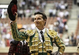 Diego Urdiales en La Ribera en San Mateo de 2022.