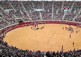Trasladado a Vitoria un joven con fractura craneal tras participar en las vaquillas del domingo