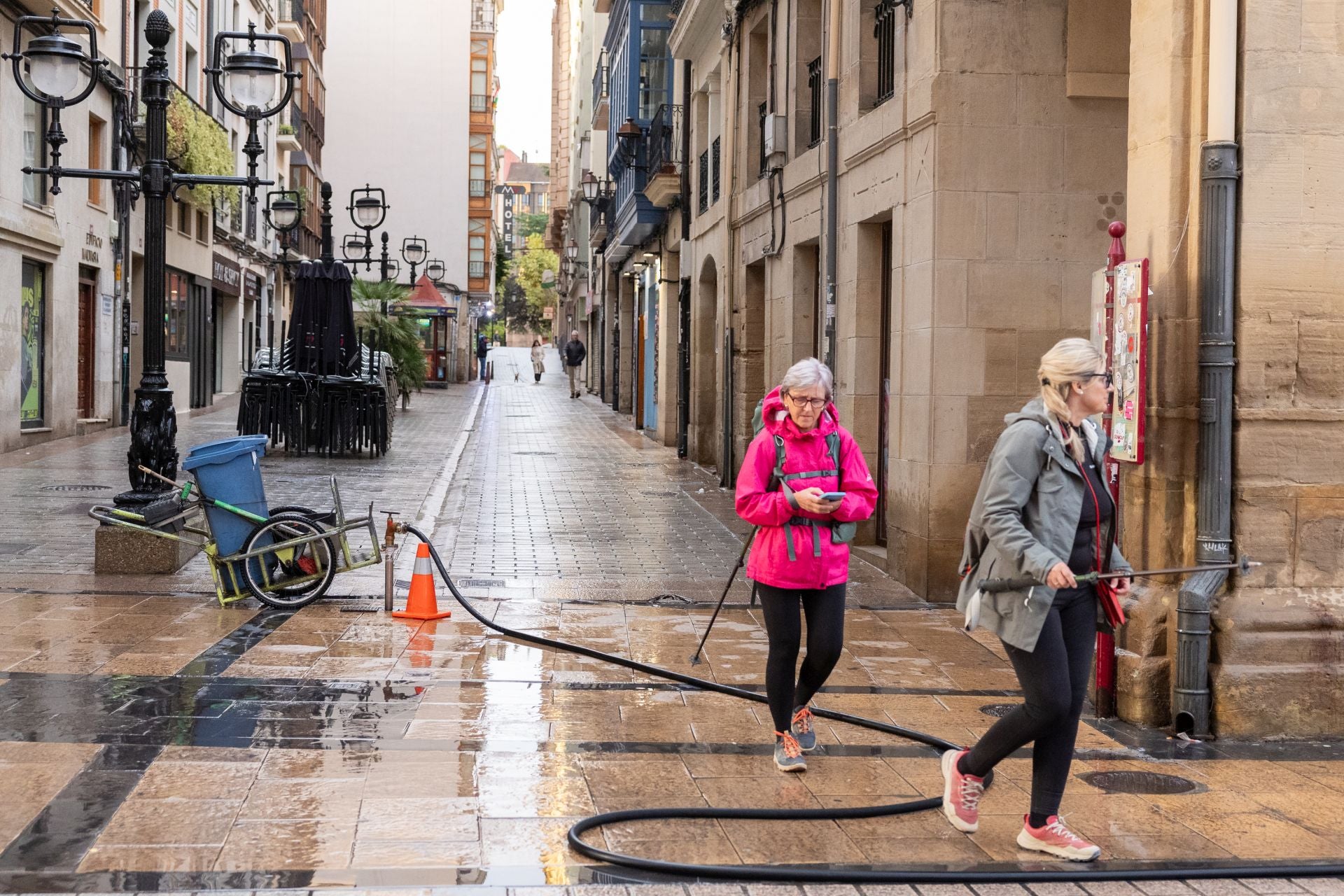 El trabajo de Logroño Limpio en San Mateo