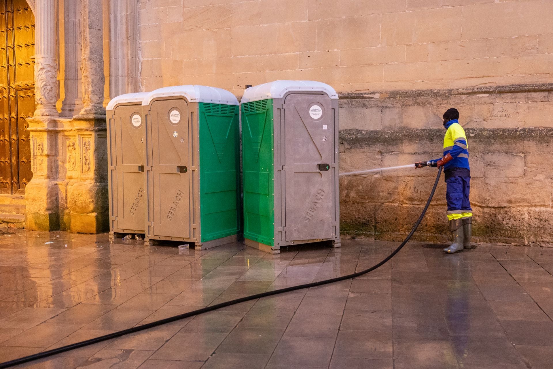 El trabajo de Logroño Limpio en San Mateo