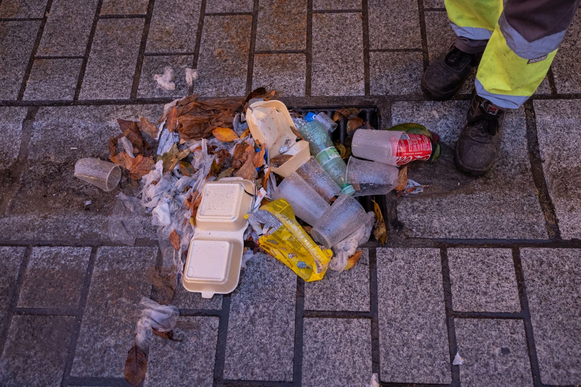 El trabajo de Logroño Limpio en San Mateo