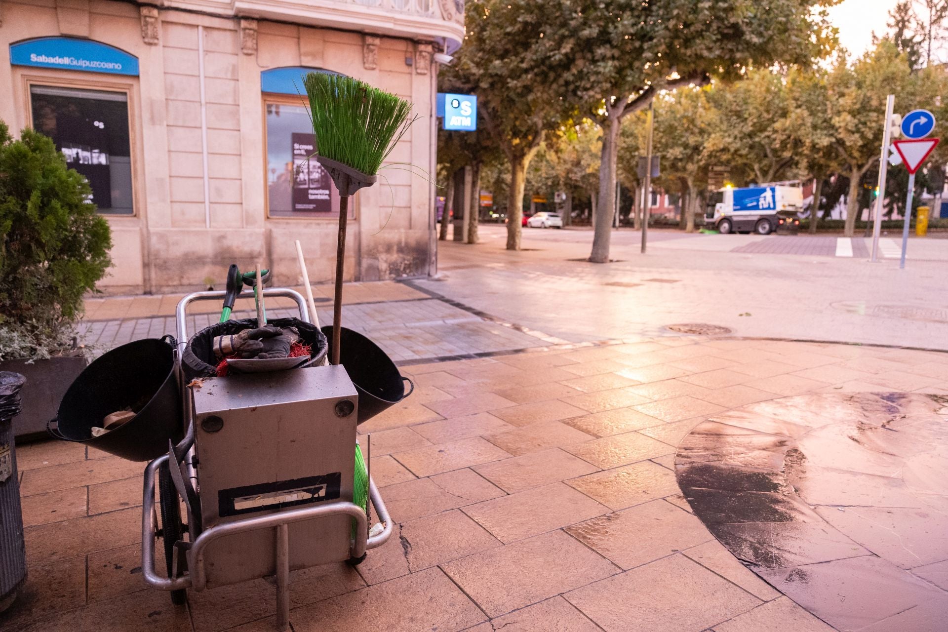 El trabajo de Logroño Limpio en San Mateo