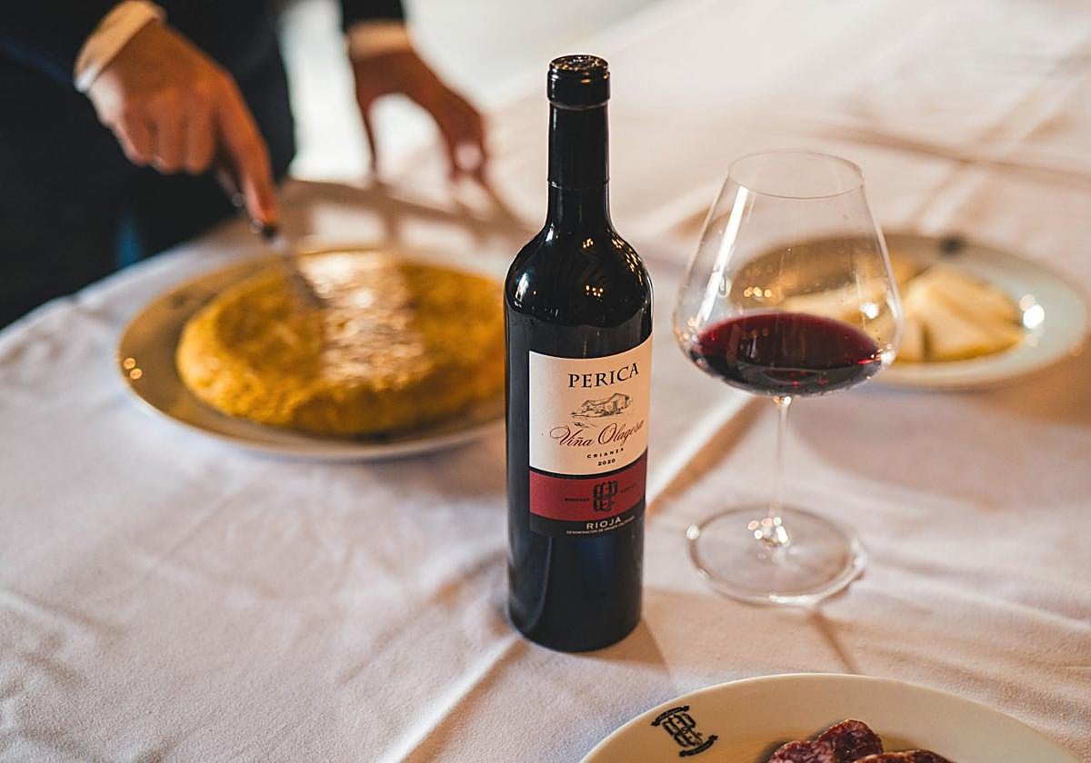 En La Terraza será posible degustar su Perica Viña Olagosa Crianza.