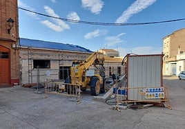 Obras de ampliación del museo en el antiguo matadero.