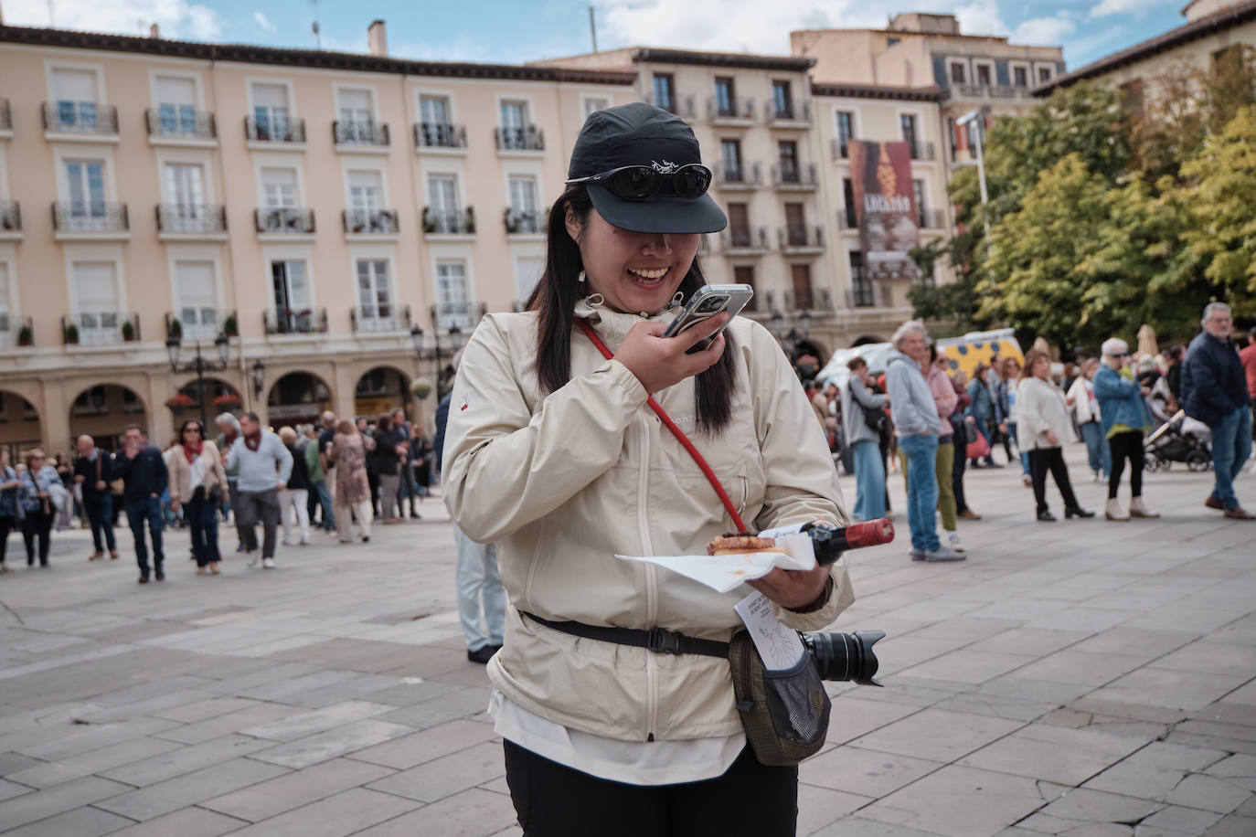 Logroño se llena de música, gigantes y sabores por San Mateo