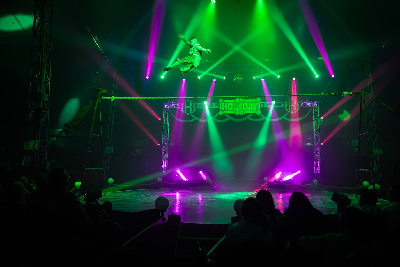 Las imágenes del Circo del Miedo en Logroño