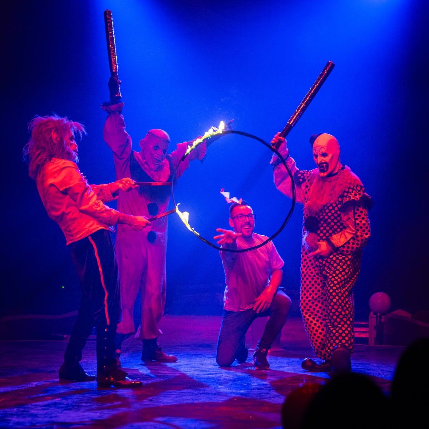 Las imágenes del Circo del Miedo en Logroño