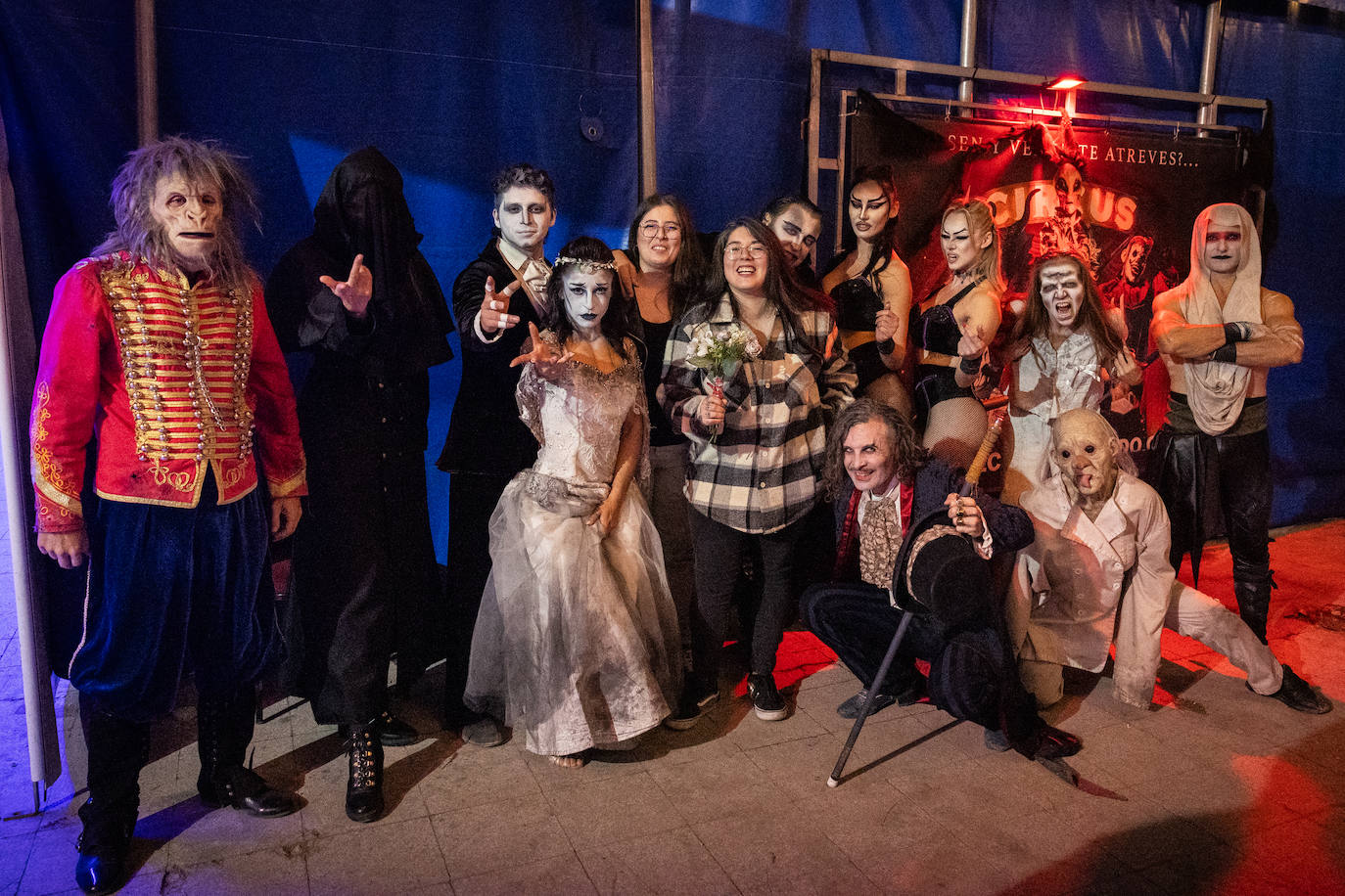 Las imágenes del Circo del Miedo en Logroño