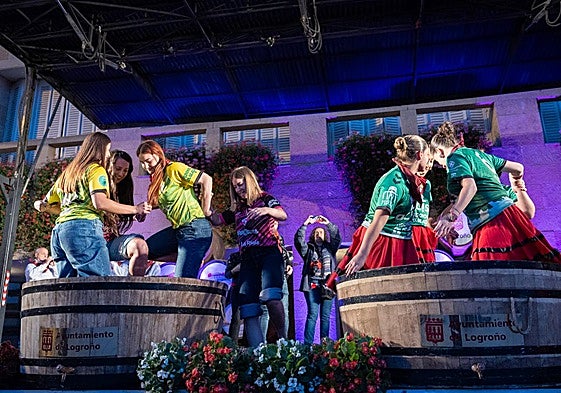 Las imágenes del pisado popular