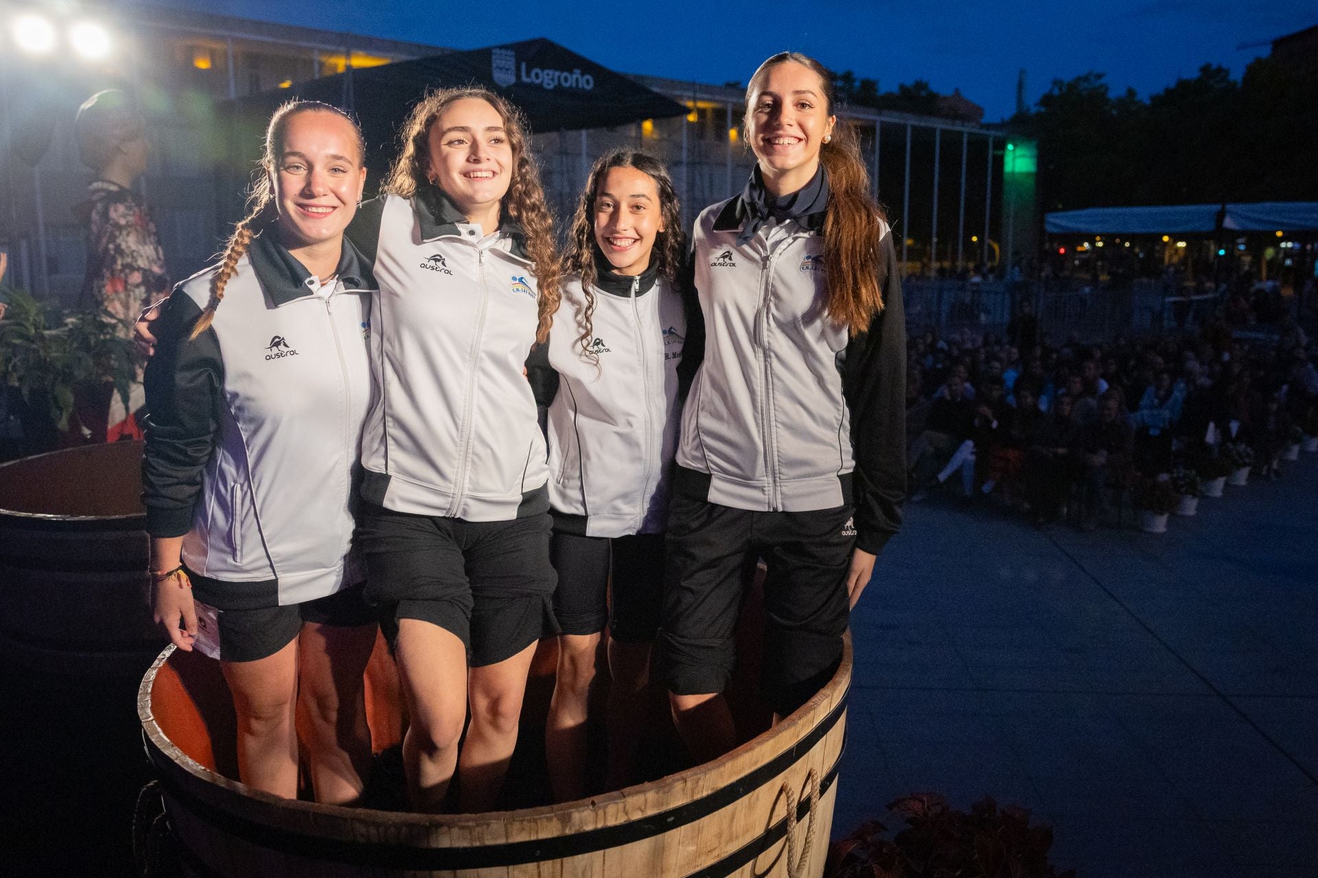 Las imágenes del pisado popular