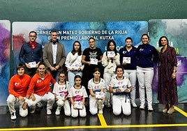 Las protagonistas de los dos partidos de este miércoles posan juntas.