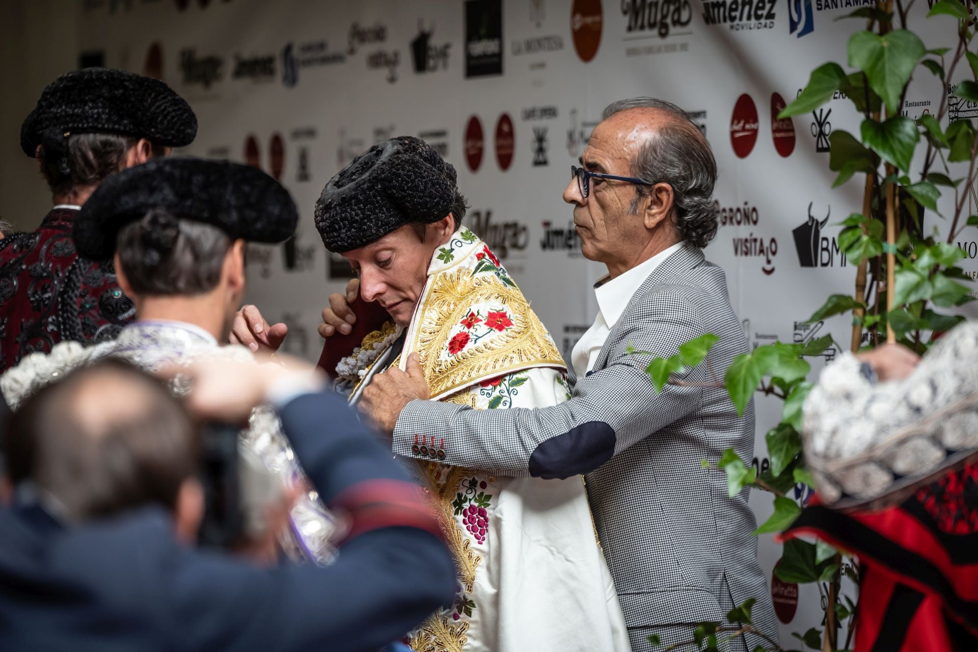 Las imágenes del mano a mano entre Urdiales y Palacio