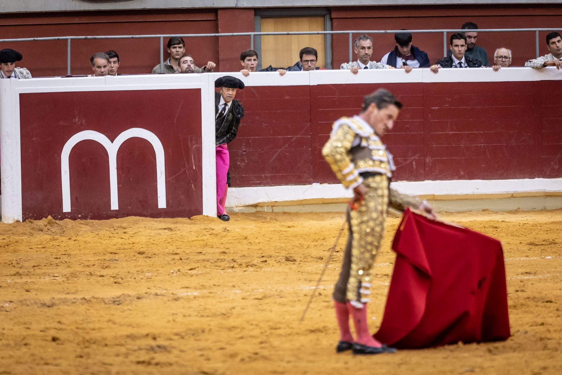 Las imágenes del mano a mano entre Urdiales y Palacio