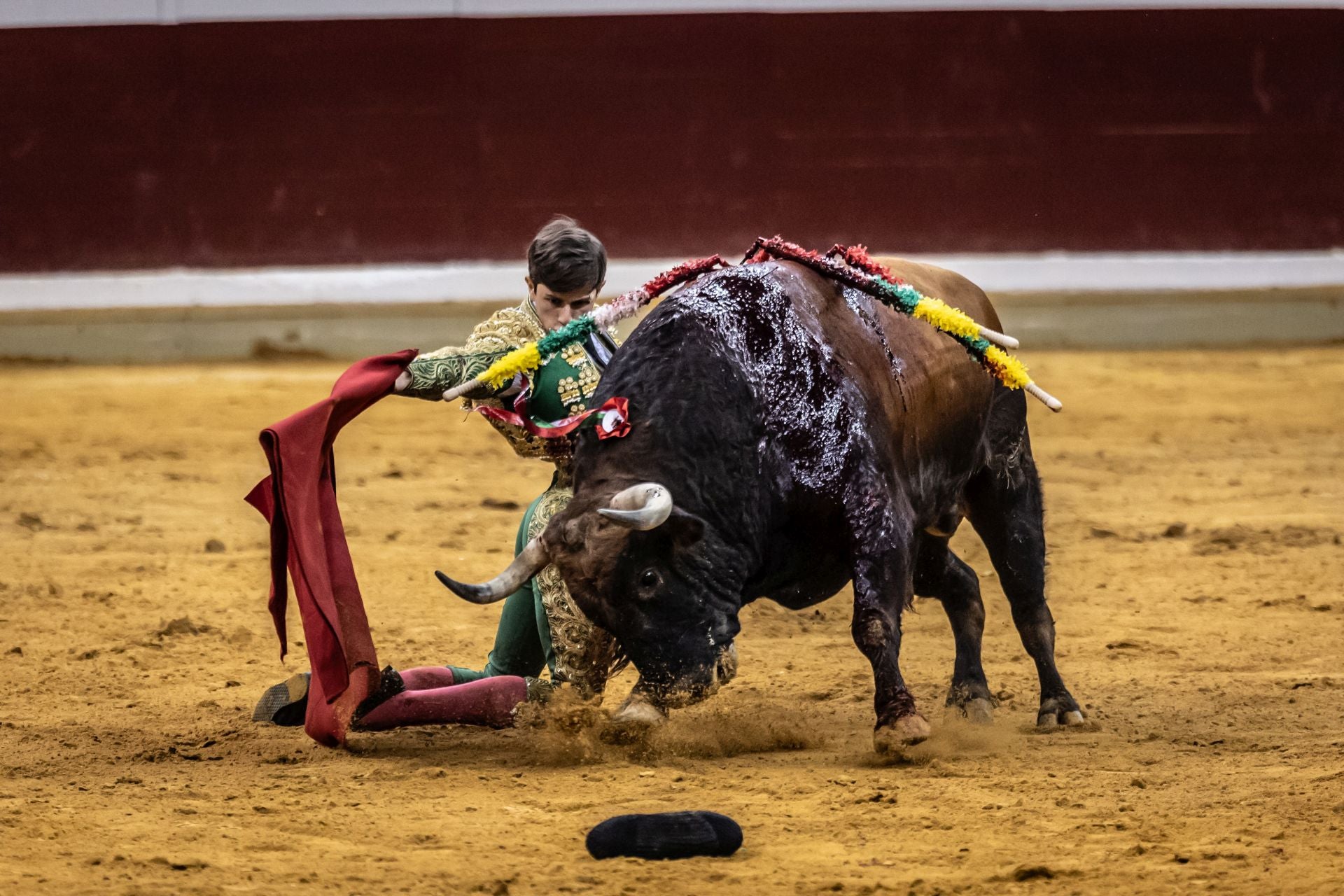 Las imágenes del mano a mano entre Urdiales y Palacio