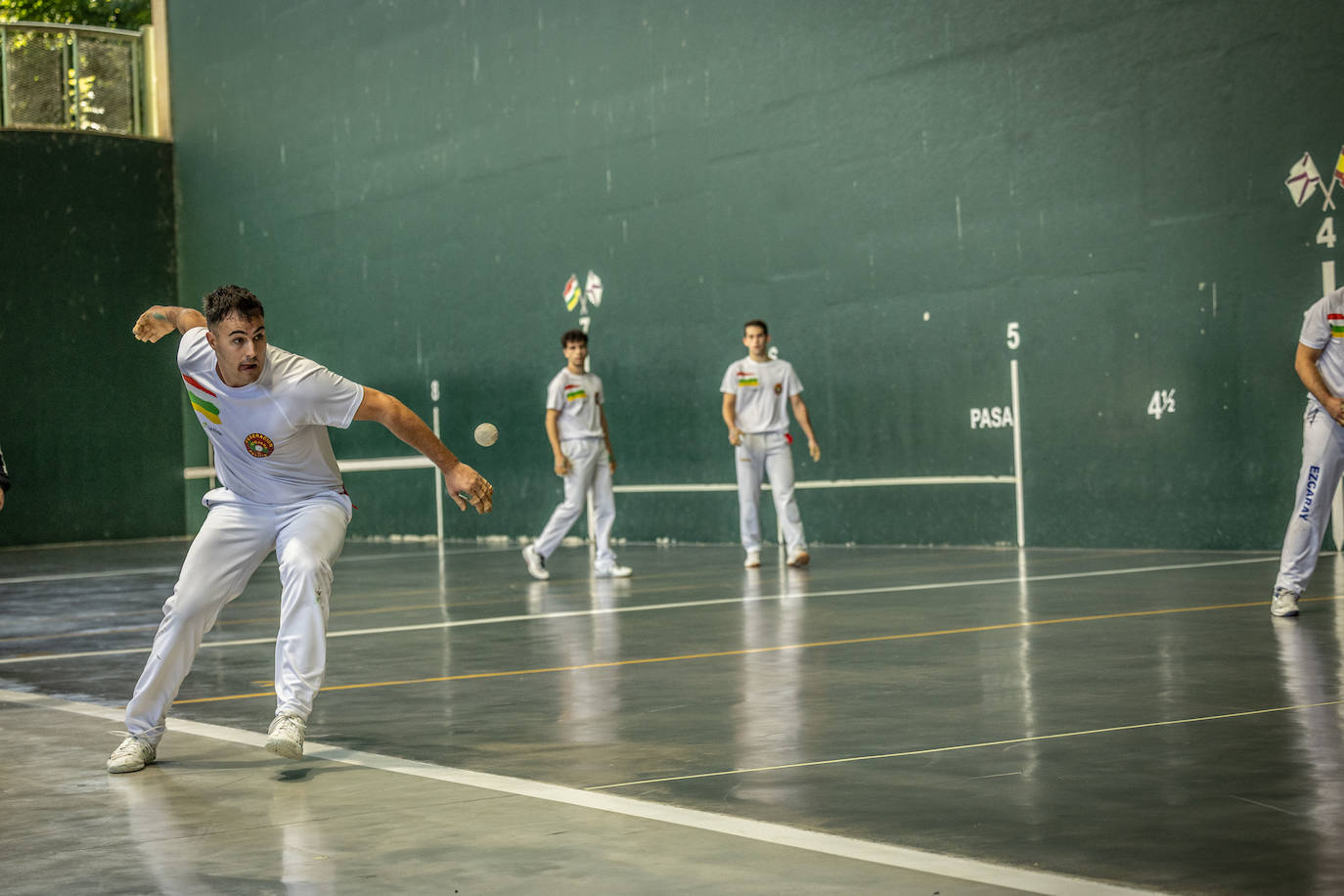 Las imágenes de la final del torneo de pelota de La Vendimia