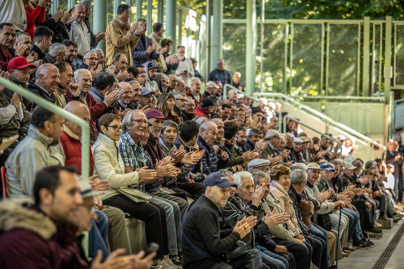 Las imágenes de la final del torneo de pelota de La Vendimia