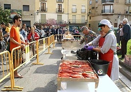 Una edición anterior del Festival del Pimiento Riojano.
