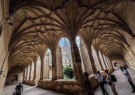 Claustro del monasterio de Yuso.