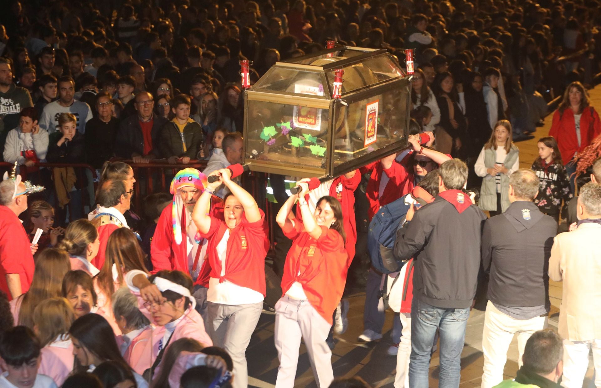 Las imágenes de la Quema de la Cuba