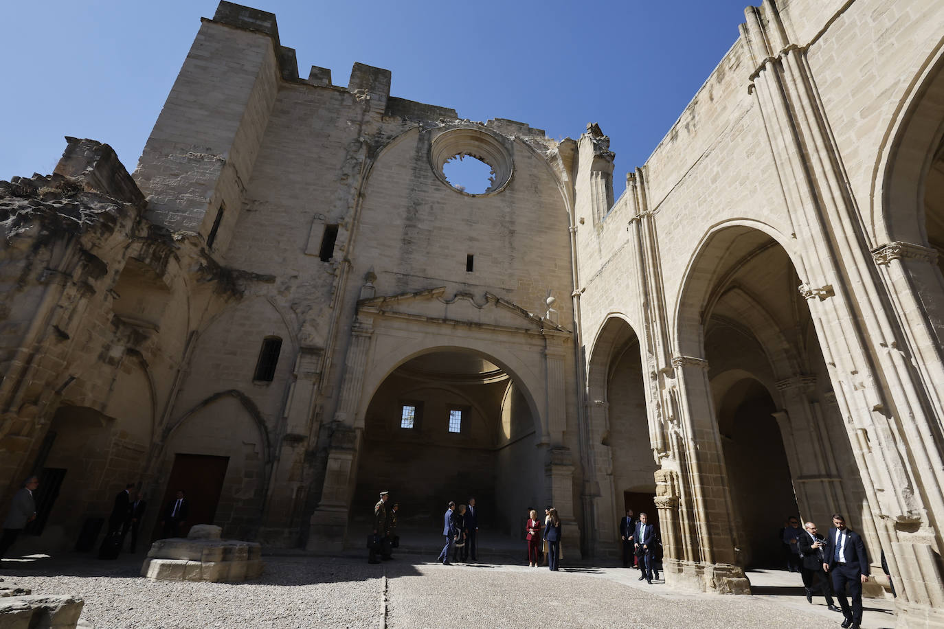 Las imágenes de la primera visita de la princesa Leonor a Viana