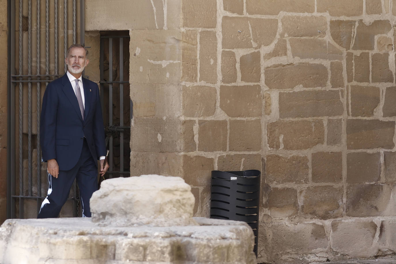 Las imágenes de la primera visita de la princesa Leonor a Viana