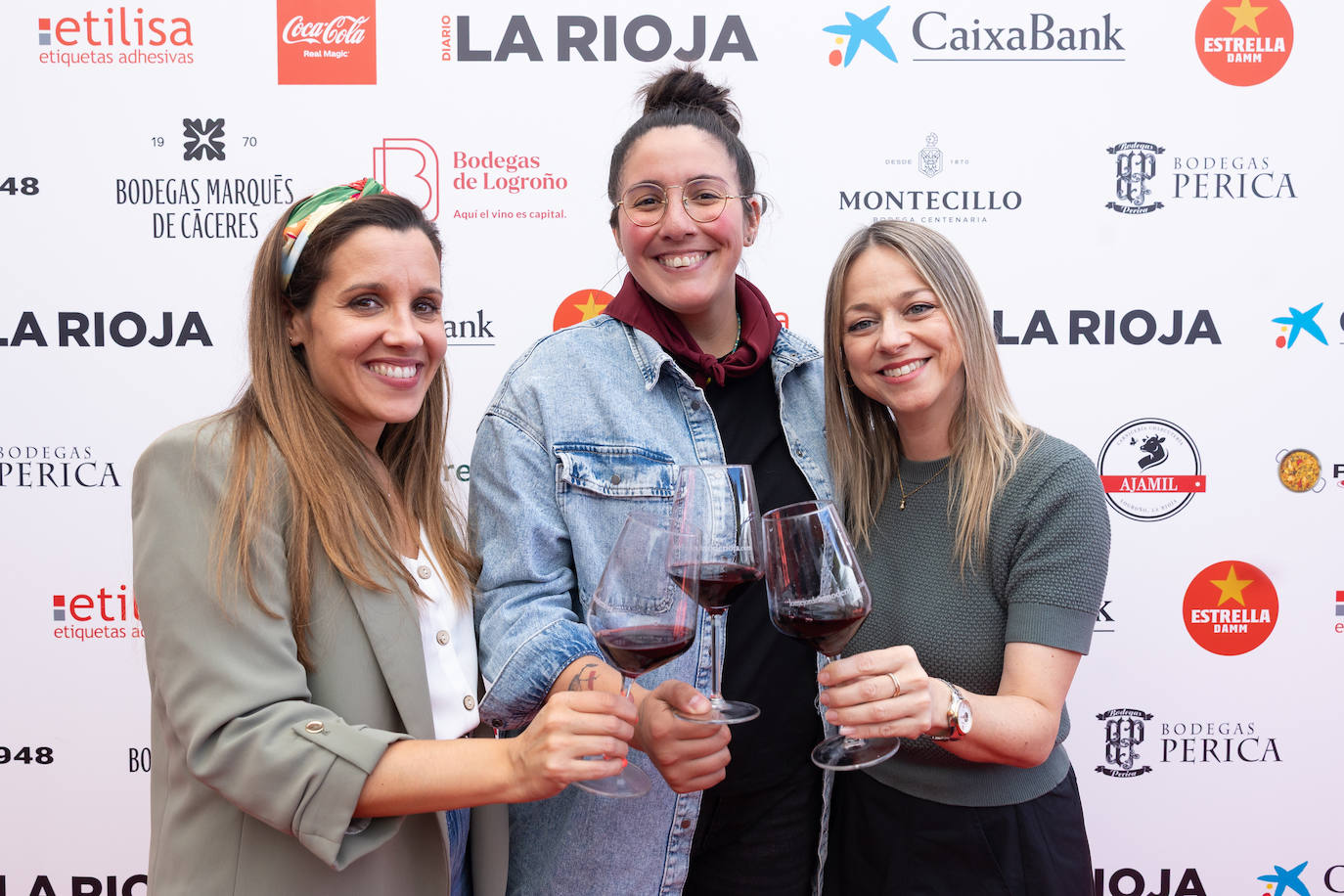 El vino de Logroño se escribe en femenino con Elena Pilo (Franco Españolas) Ariana Medeot (Campo Viejo) y María Vecino (Marqués de Vargas). 