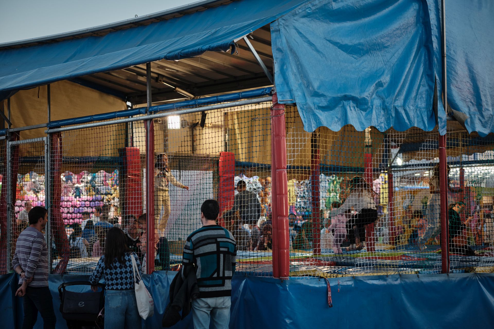Las imágenes de las barracas