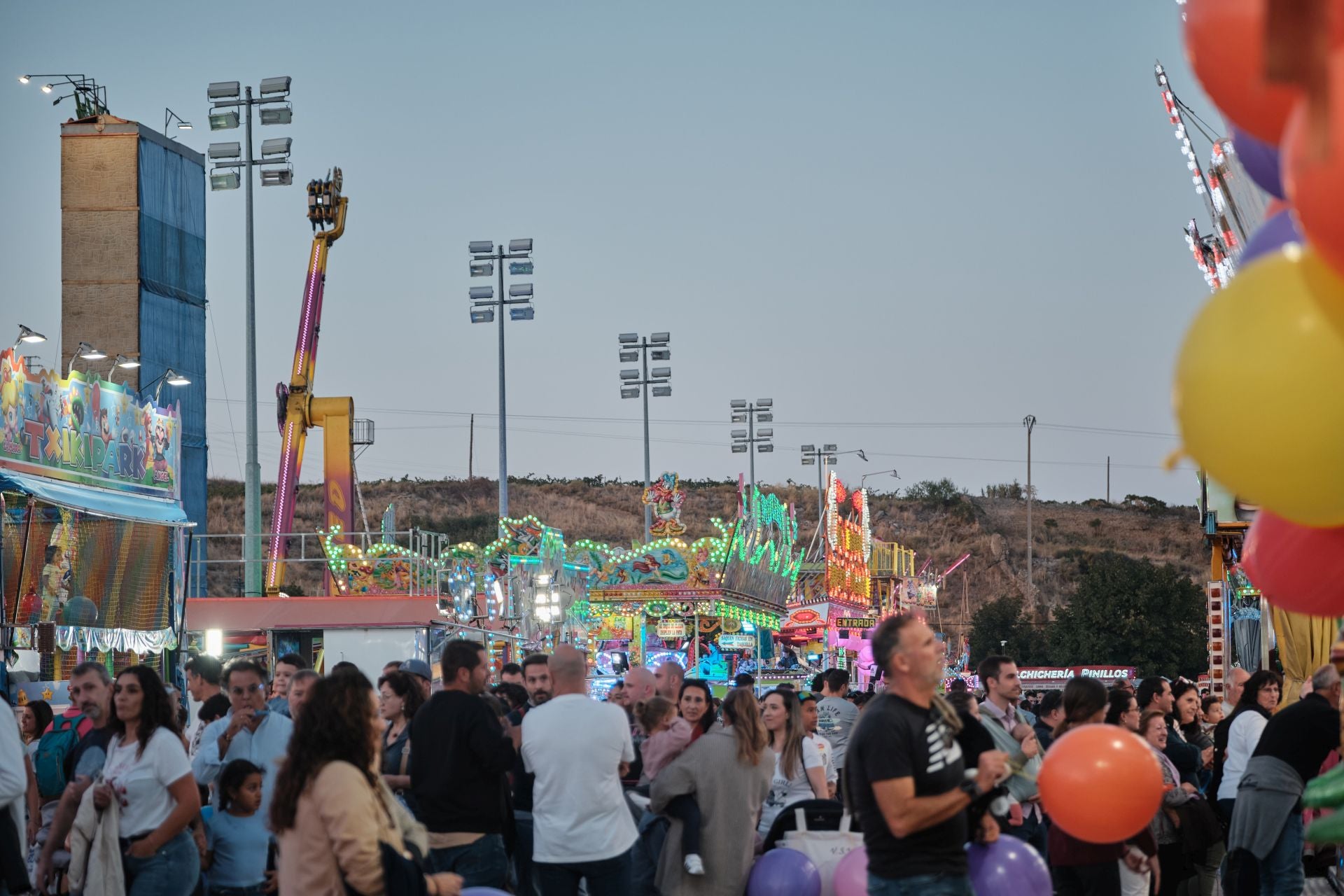 Las imágenes de las barracas