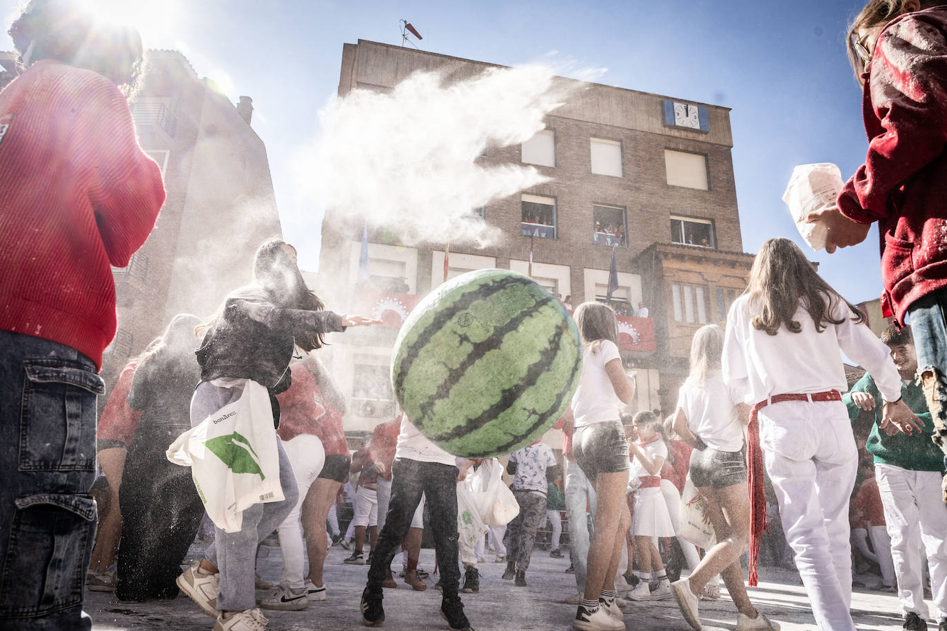 Las imágenes del comienzo de las fiestas de Arnedo