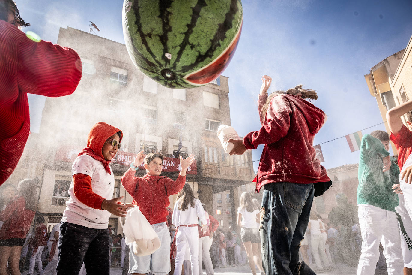 Las imágenes del comienzo de las fiestas de Arnedo