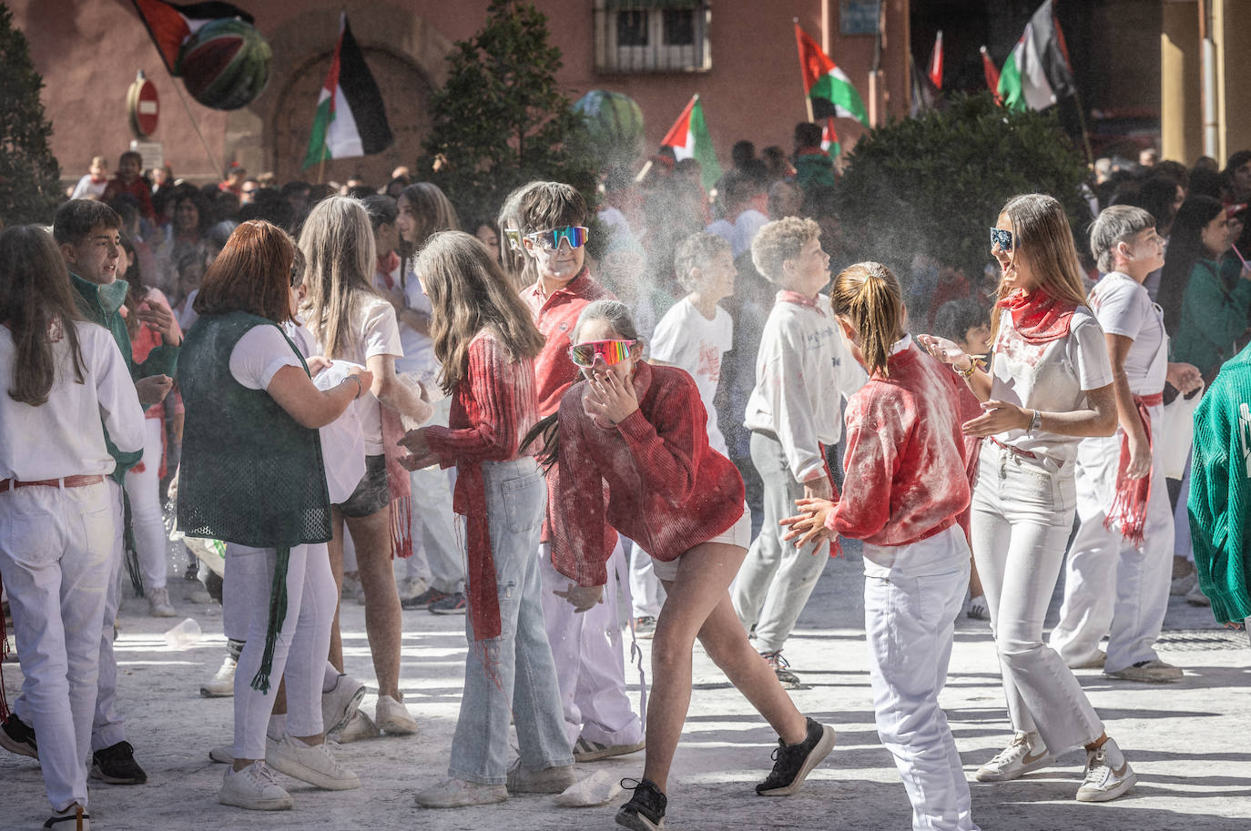 Las imágenes del comienzo de las fiestas de Arnedo