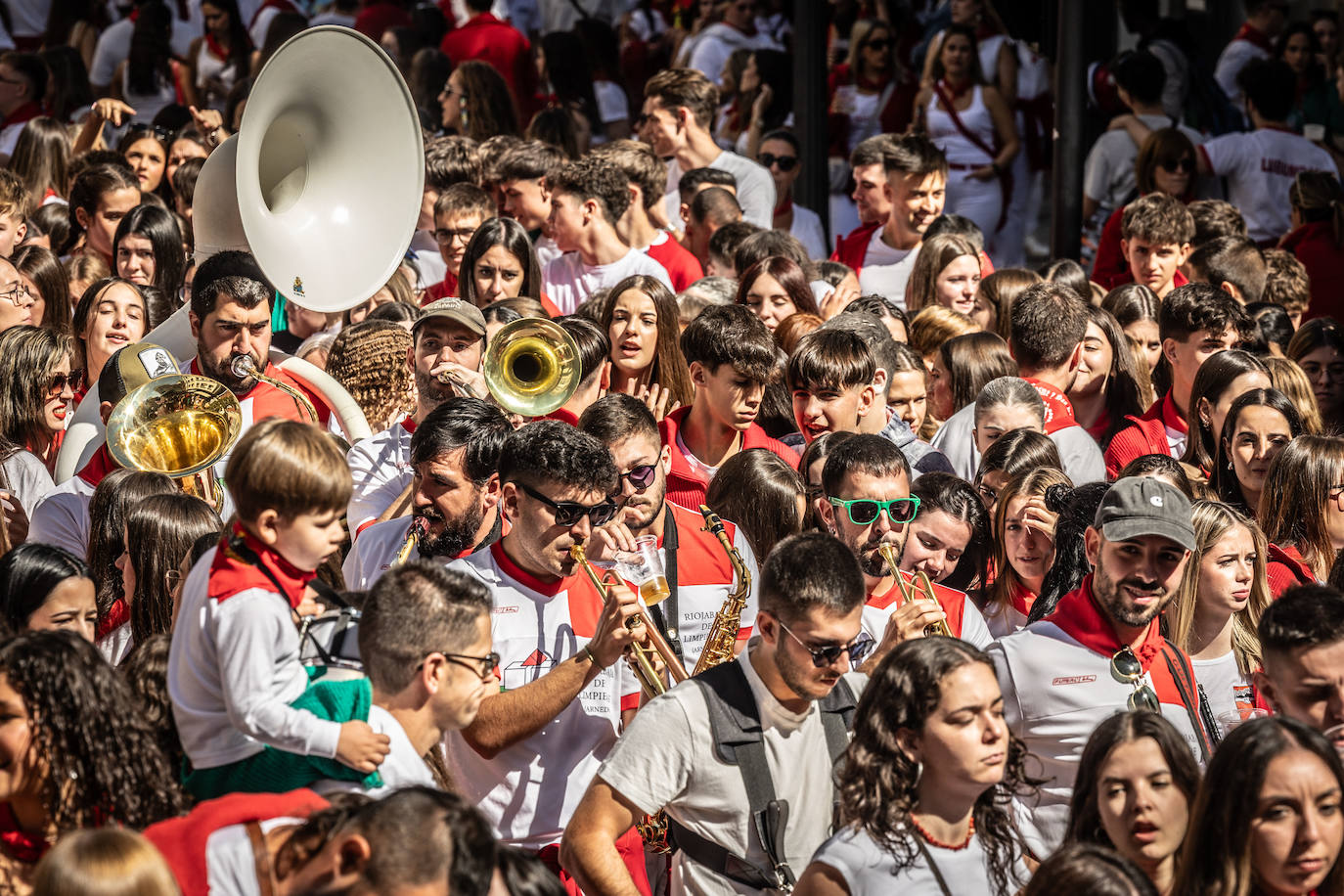 Las imágenes del comienzo de las fiestas de Arnedo