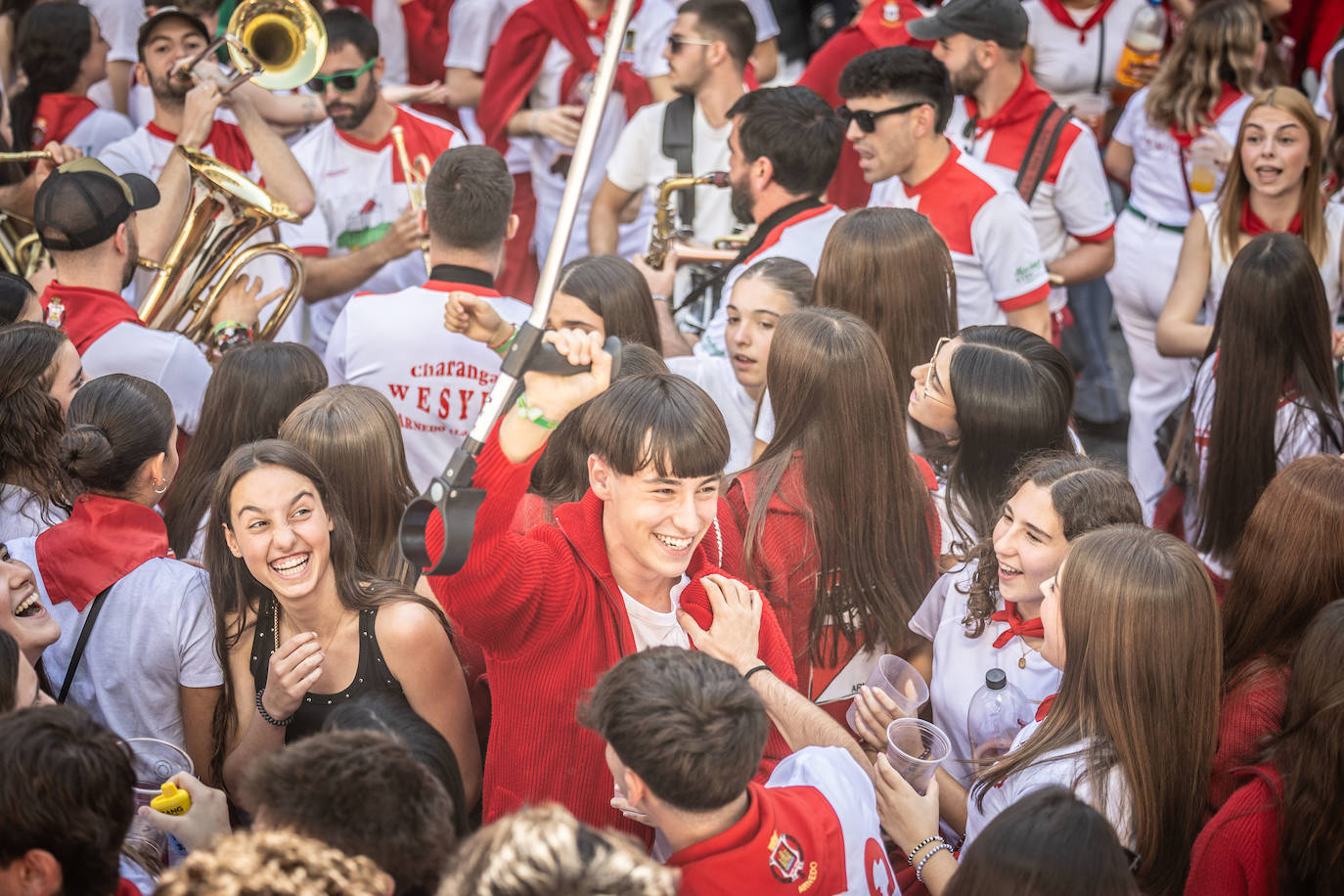 Las imágenes del comienzo de las fiestas de Arnedo