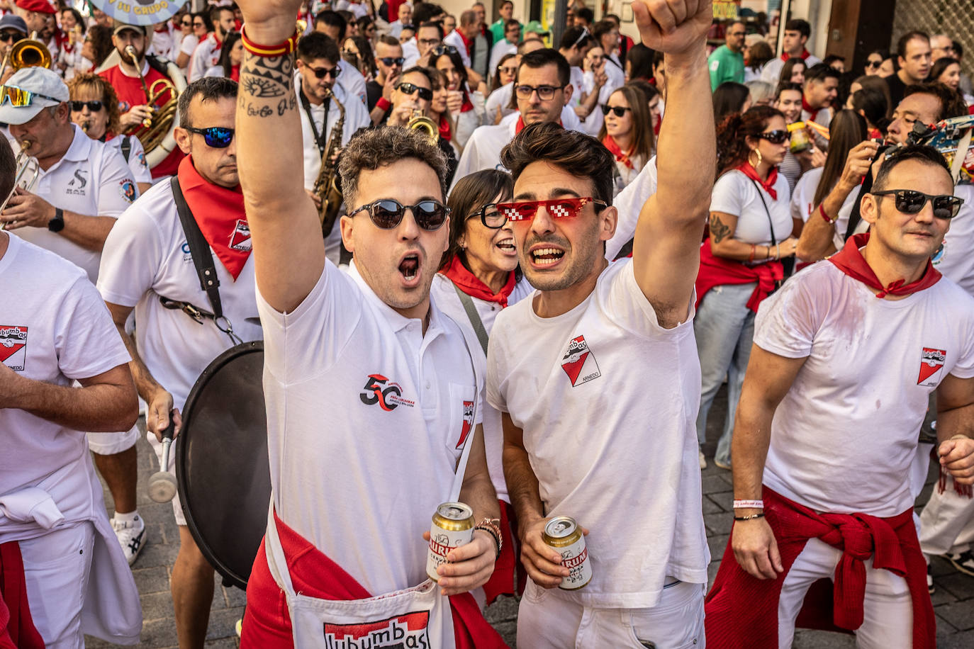 Las imágenes del comienzo de las fiestas de Arnedo