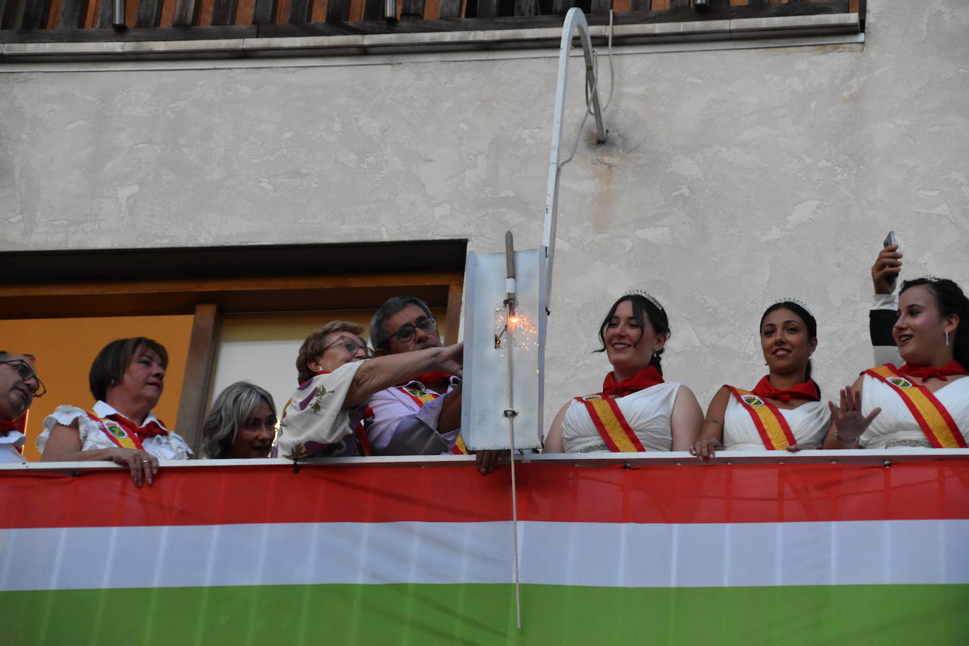 Las imágenes del inicio de las fiestas de Rincón de Soto