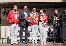 De la Fuente se lleva las llaves de oro de la Peña Logroño